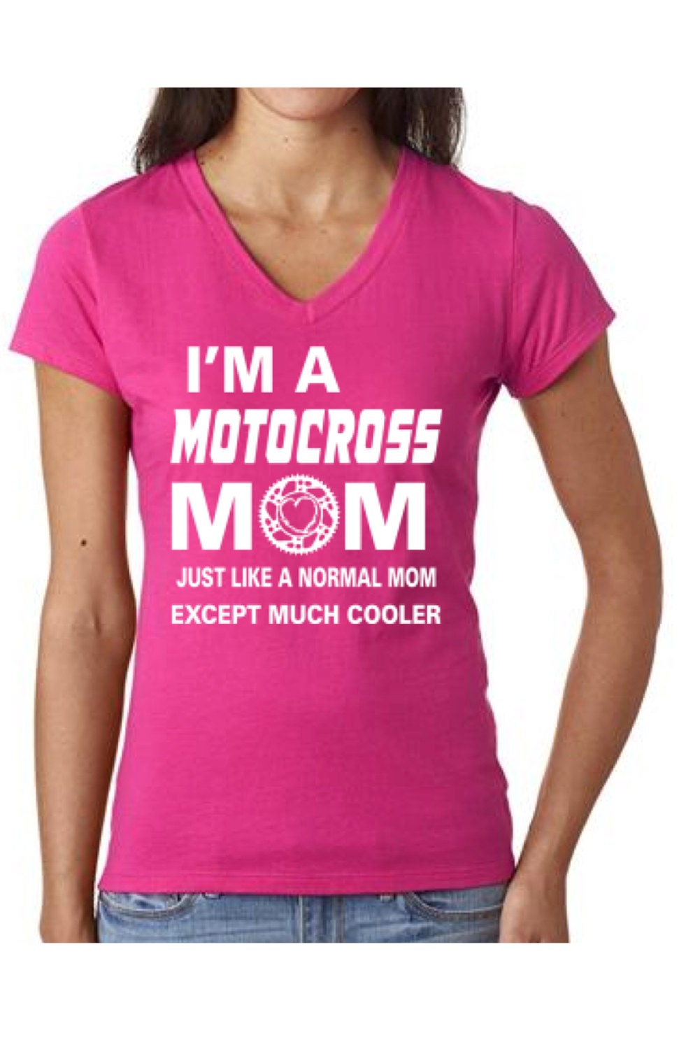 Mom Motocross Motorcycle TShirt