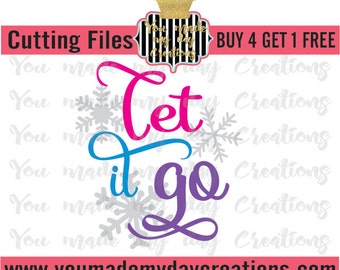 Let it go svg | Etsy