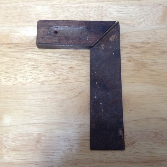 Antique Tool Carpenters Square Old Vintage Tools