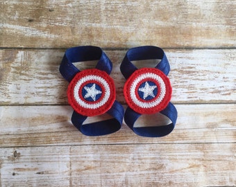 Captain America Barefoot Sandals/Baby Barefoot Sandals/Baby Boy Shoes/Baby Sandals/Baby Boy Sandal/Newborn Sandal/Newborn Shoe/Baby Boy/Baby