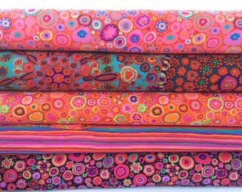 Bundle of Kaffe Fassett Fabrics 5 fabrics