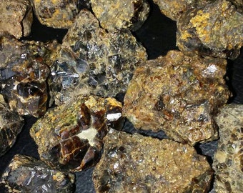 Black Andradite Garnet