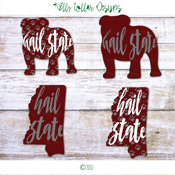 Download MSU Bulldogs Hail State Mississippi State by ...
