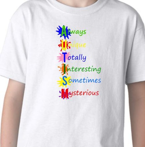 autism friendly school shirts