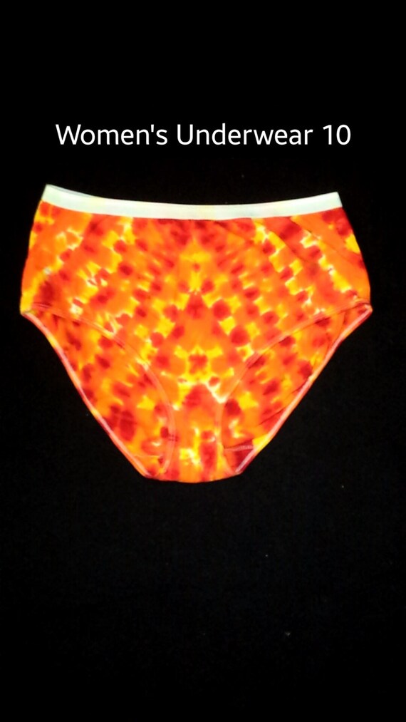 Items similar to Fire 3 - Womens Panties Size 10 on Etsy