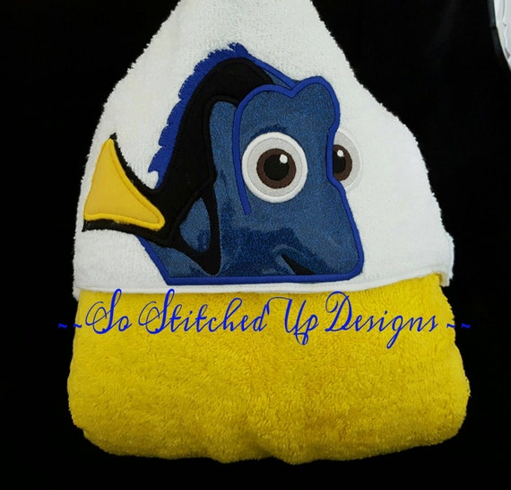 Hooded beach Towel Bath towels Beach by SoStitchedUpDesigns