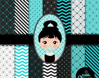Clipart Breakfast at Tiffany's Party