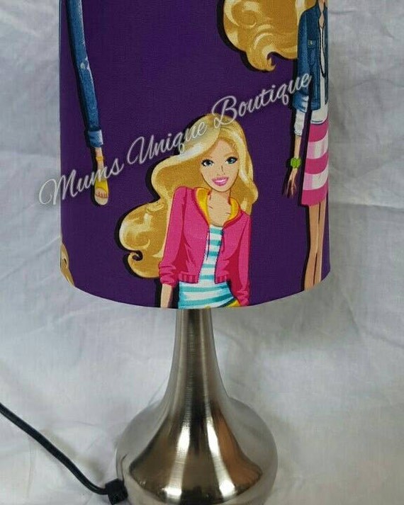 Barbie Table Lamp Night Light Touch Lamp Ceramic Switch