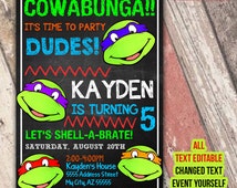 Popular items for turtle birthday card on Etsy