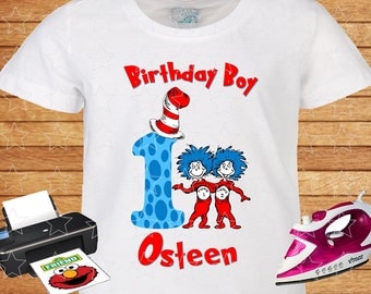 Mom I am Dr. Seuss Birthday T-shirt Custom T-shirt