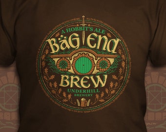 Bag End Brew - The Lord of the Rings T-Shirt - Men's / Unisex & Women's Fit