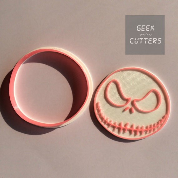 Jack Skellington Cookie Cutter - Nightmare Before Christmas - *Dishwasher safe option*