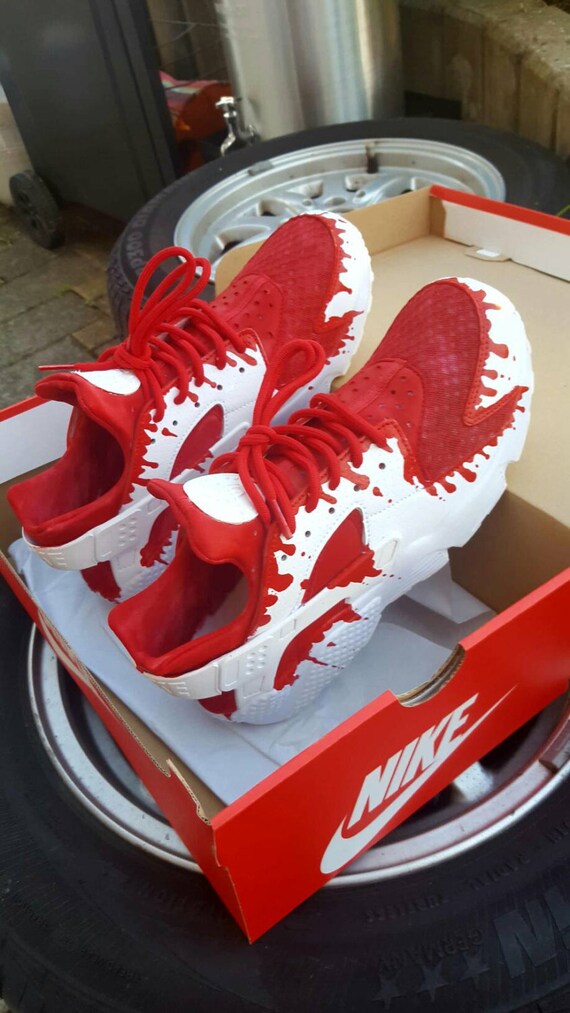 custom splatter nike huarache