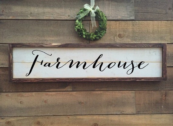 Farmhouse Sign vintage Home Decor