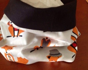 scarf / snood / neck warmer reversible