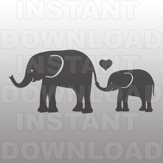 Free Free 167 Elephant Mom Svg SVG PNG EPS DXF File