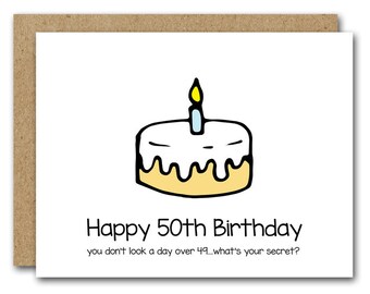 Funny 50th birthday  Etsy