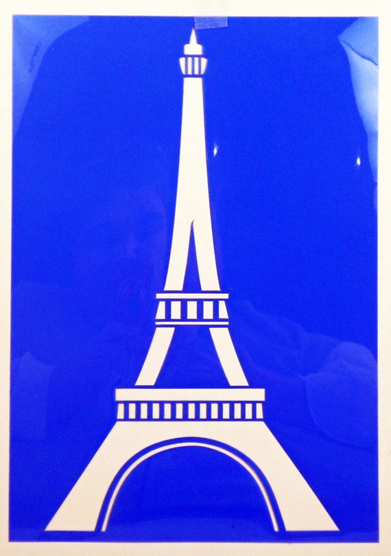 Eiffel Tower Stencil Printable