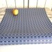 Vintage Wallpaper - Navy Blue and White Shell - 110 Square Feet