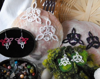 PDF Needle Tatting Pattern of the Goddess WithIn for Experienced Tatters / Single Goddess, Sisters & Triple Goddess Pattern