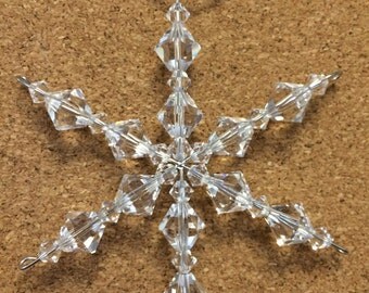 Swarovski Snowflake Ornament FREE Shipping