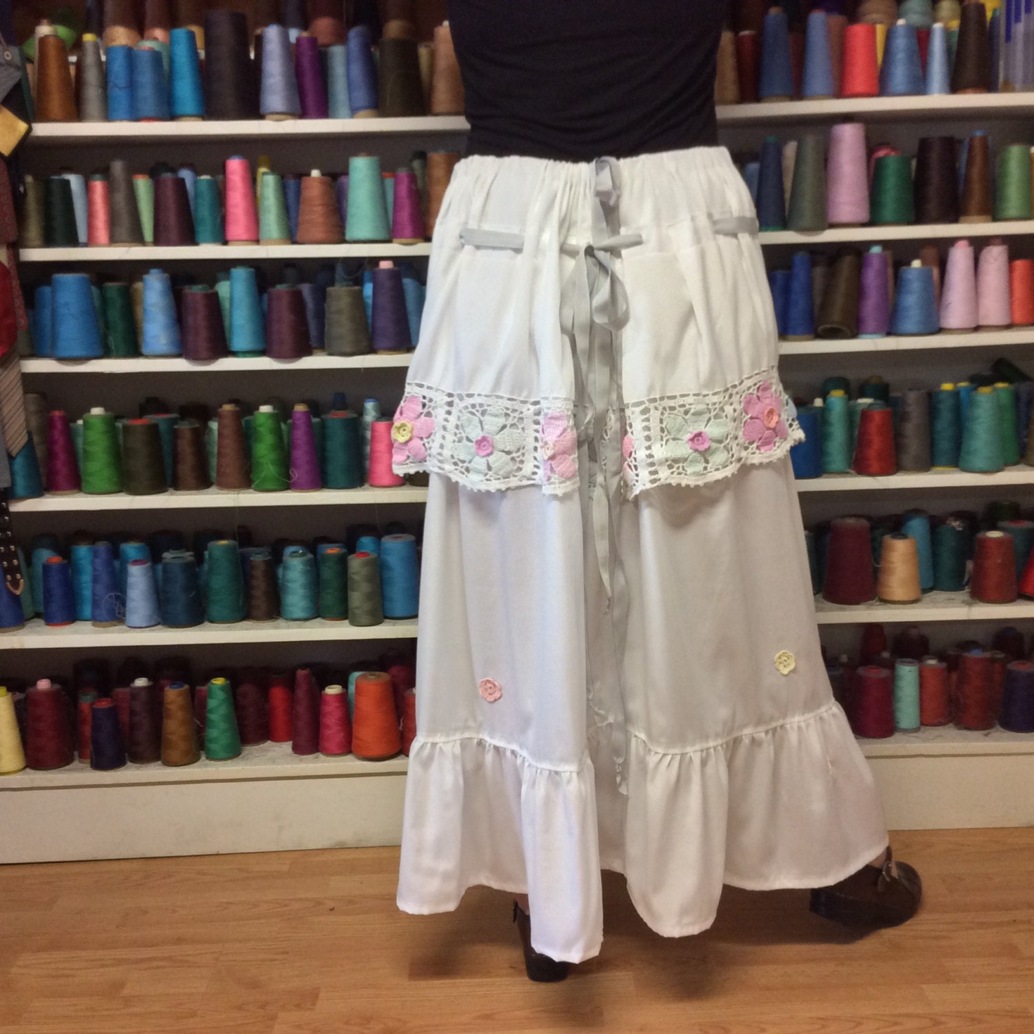 prairie skirt white