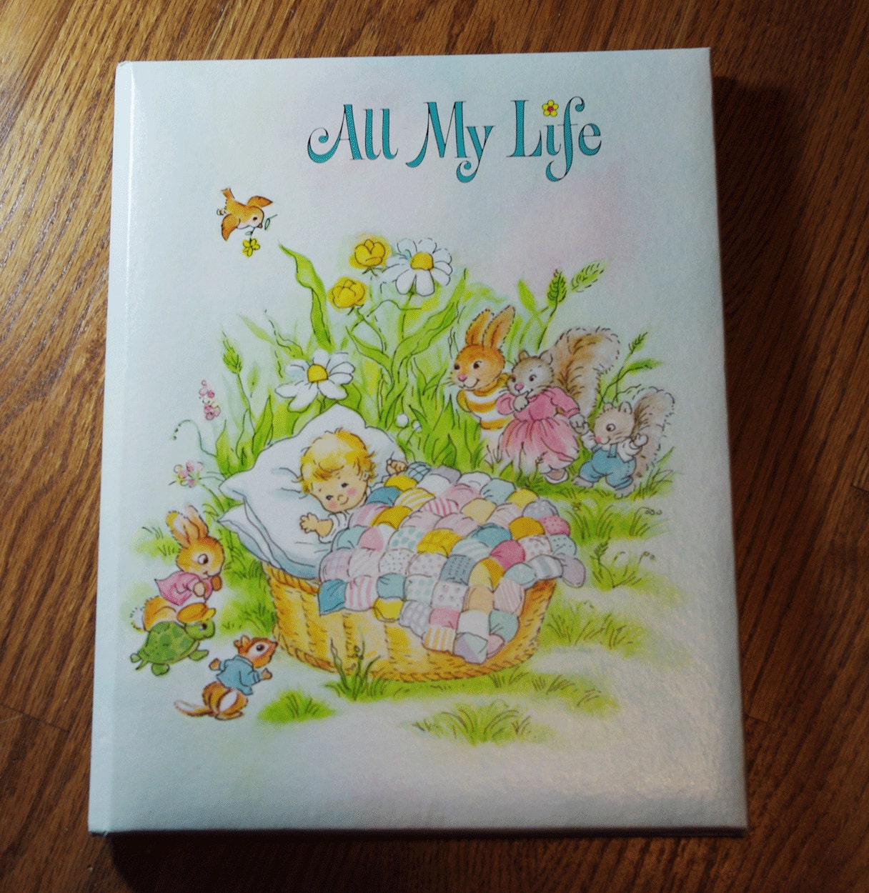 Vintage Gibson All My Life Baby Book Life Record