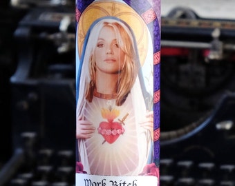 Saint Britney / Britney Spears Prayer Candle