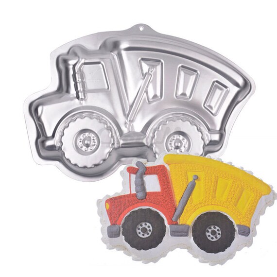 Brand new DUMP or GARBAGE Truck Cake Baking Pan Mold Tin.