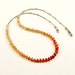 Stunning Ombre Mexican Fire Opal Necklace - N57N