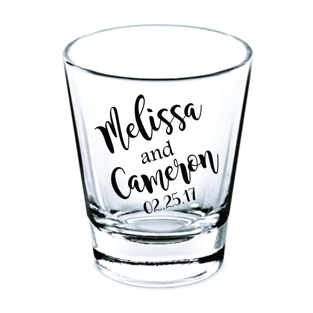 Wedding Shot Glasses Wedding Favors Party Favors