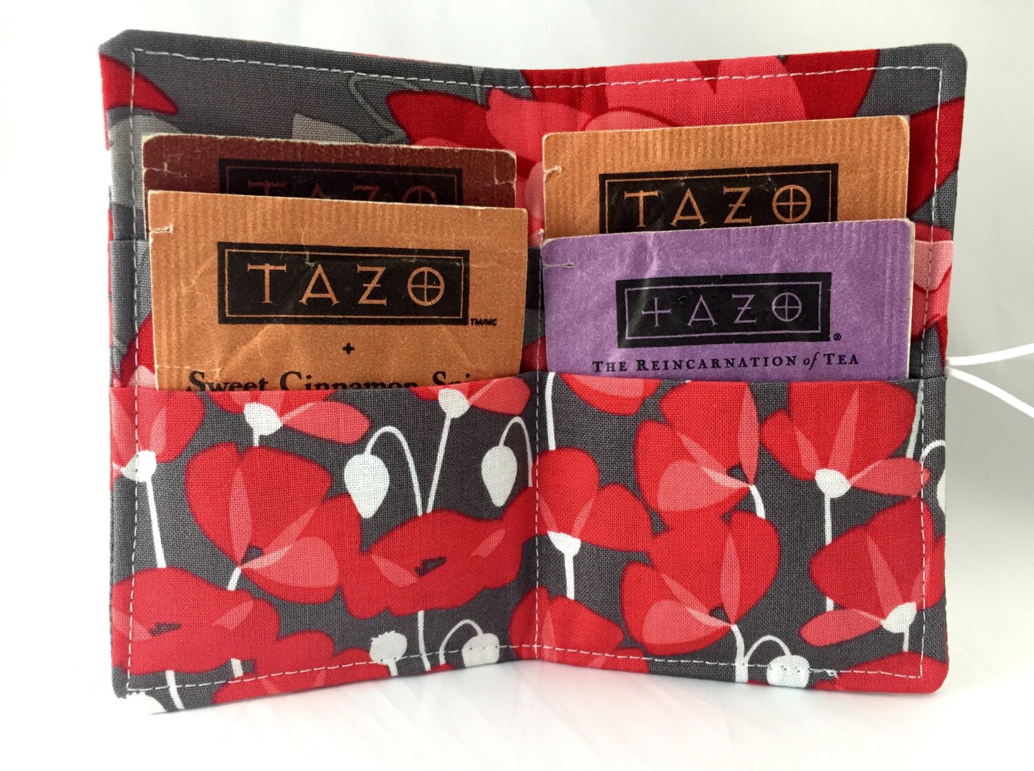 Tea Wallet Tea Bag Wallet Tea Bag Case Tea Bag Holder Tea