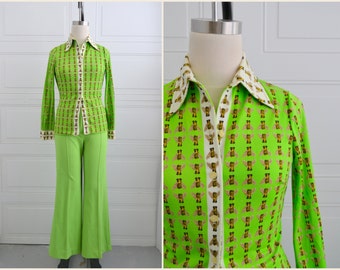 1970s Mr. Dino Bee Shirt and Pants Set