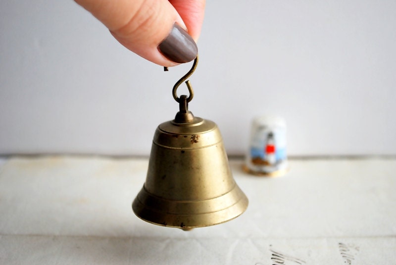 Vintage Small Brass Bell
