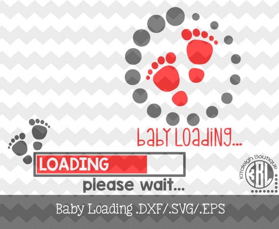 Download Items similar to Loading Baby INSTANT DOWNLOAD in dxf/svg/eps for use with programs like ...