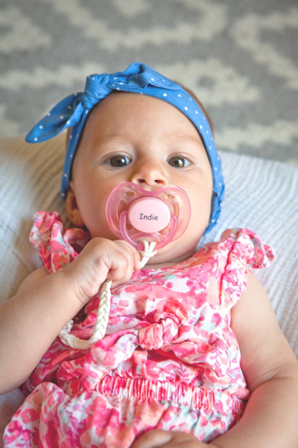 Personalized Pacifier Pacidoodle Pacifiers Baby Girl