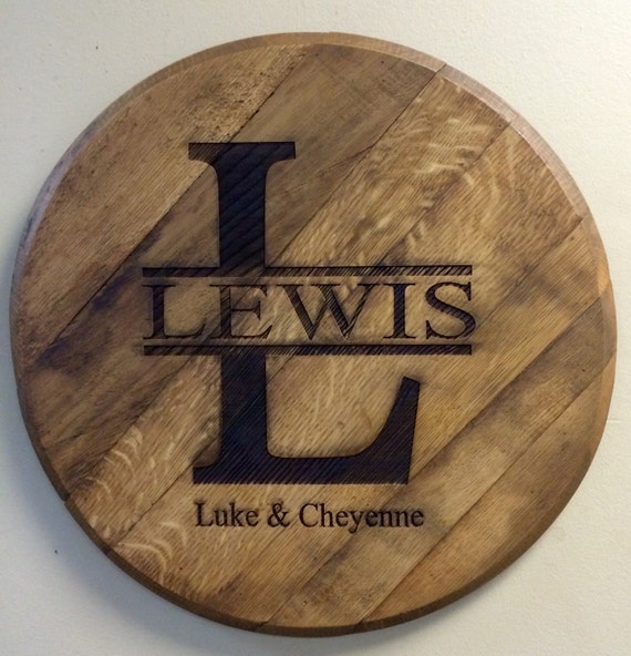 bourbon barrel head lid personalized wedding reception bourbon barrel head lid personalized wedding reception