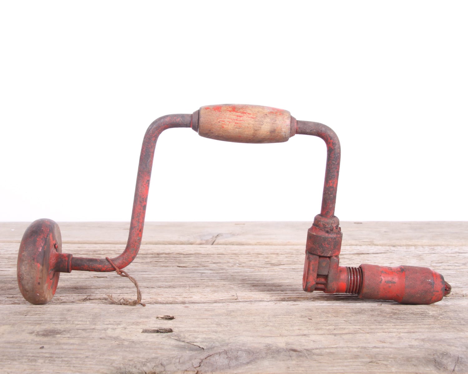 Antique Hand Drill / Manual Hand Drill / Old Tool / Vintage