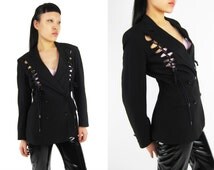 Magguire Ivory and Brown Brocade Corset and Jacket
