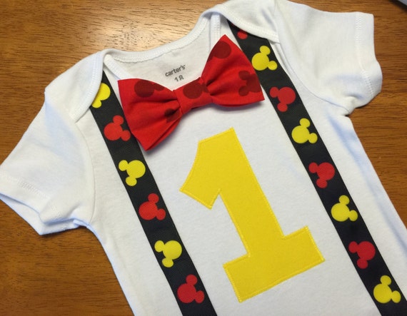 mickey mouse birthday outfit for 1 year old