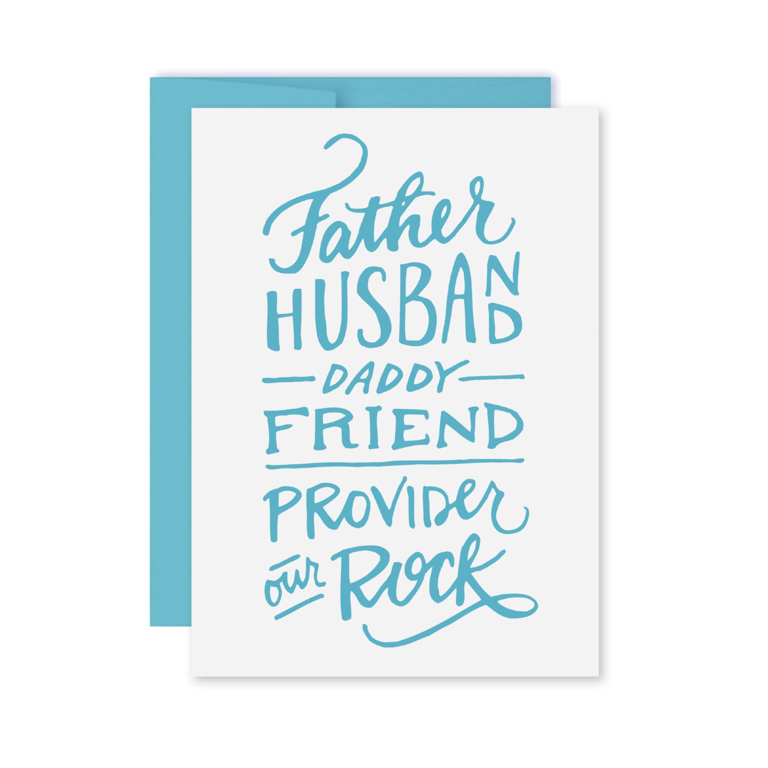 Printable Card 5x7 Father Husband Dad Fathers Day