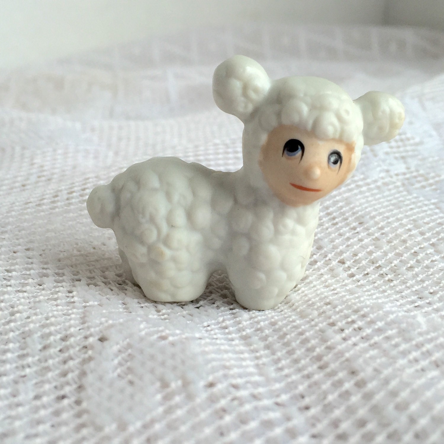 vintage lamb figurines