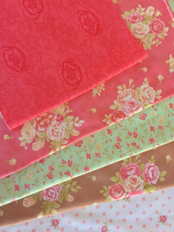 Fig Tree Fresh Cottons End of Bolt Bundle Moda Fabrics HTF