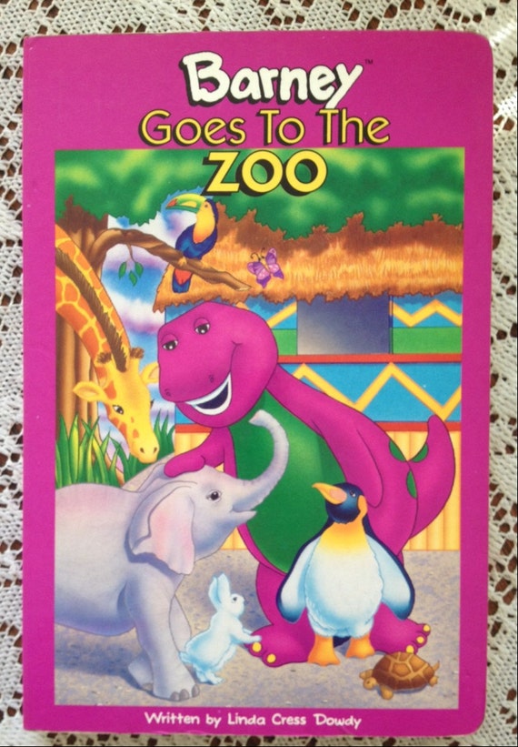 Barney Go To The Zoo Book