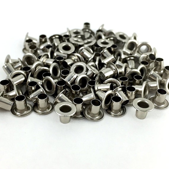 3/16 Nickel Plate Long Eyelets 50 Pack 115128602
