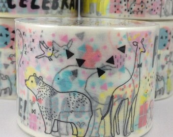 Happy Party Aimez Le Style Washi Tape Masking Tape (A-5328) Proce depends on order total. Buy other items together for BETTER price.