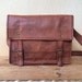 LEATHER MESSENGER BAG 13 x 11", mens leather satchel, leather crossbody bag, leather shoulder bag, mens leather messenger bag, Crossbody