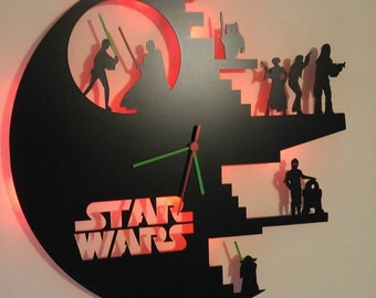 Limited Edition!! Star Wars Light Clock