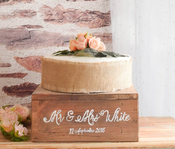 Rustic Wooden Wedding Cake Stand Rustic Wooden Wedding Cake Stand