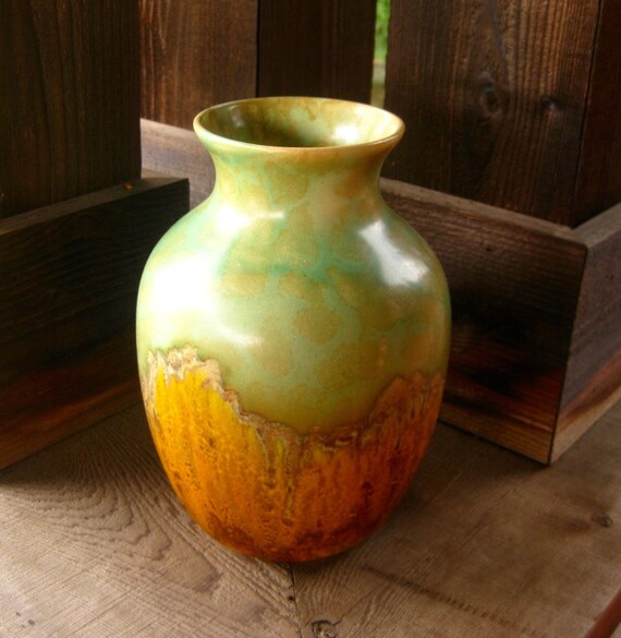 Vintage Bristol Pottery Vase Art Pottery from England Circa